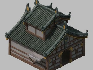 architecture - blacksmith 2701 3D Model