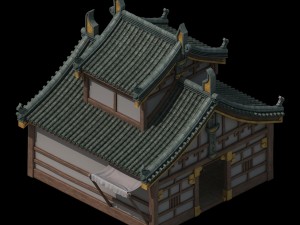 architecture - blacksmith 2701 3D Model