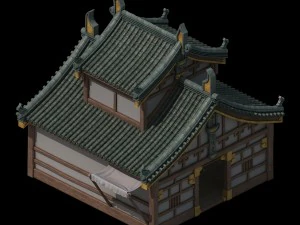 architecture - blacksmith 2701 3D Model
