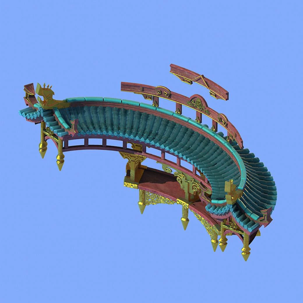 architecture - xian liu taiwan - miscellaneous pieces 3D Model .c4d .max .obj .3ds .fbx .stl .blend 