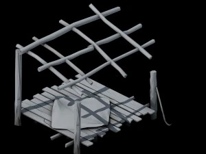 building - cottages 011 3D Model