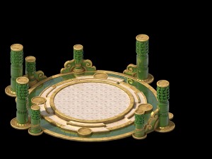 building - xinshoucun platform 011 3D Model