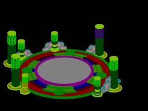 building - xinshoucun platform 011 3D Model