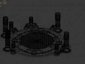 building - xinshoucun platform 011 3D Model
