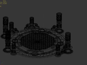 building - xinshoucun platform 011 3D Model