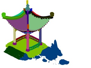 building - xinshoucun - pavilion 17 3D 模型