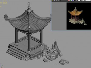 building - xinshoucun - pavilion 17 3D 模型