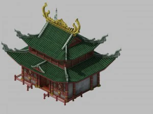 bina - yan eve bakan 02 3D Model