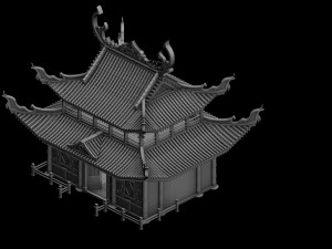 building - yan overlooking the house 02 3D मॉडल