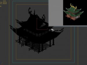 building - yan overlooking the house 02 3D मॉडल