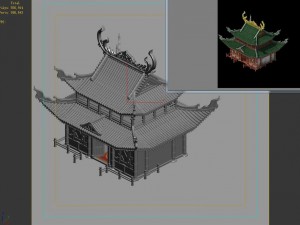 building - yan overlooking the house 02 3D मॉडल