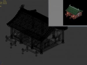 building - yan overlooking the house 03 3D-Modell