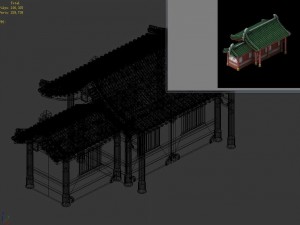 building - yan overlooking the house 05 3D Model