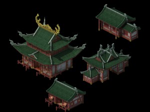 building - yanfu - residential 01 Modèle 3D