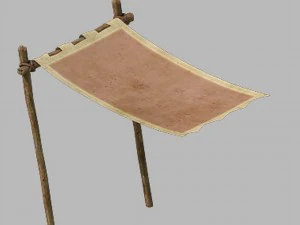 здание - навес 2701 3D Модель