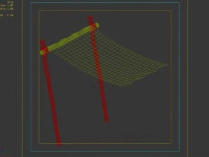 здание - навес 2701 3D Модель