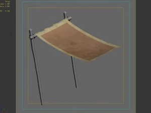 здание - навес 2701 3D Модель