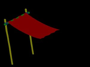 здание - навес 2701 3D Модель