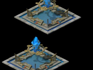 construction - grocery store - gem shop 01 3D 모델