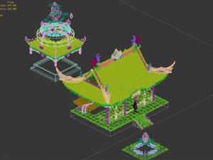 construction - grocery store - gem shop 01 3D 모델