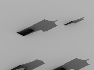 building - the main city wall 02 3D Model