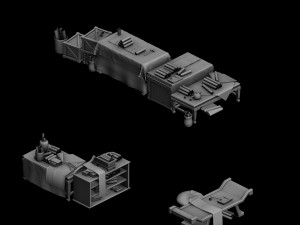 architecture - city - book beach 01 3D Model