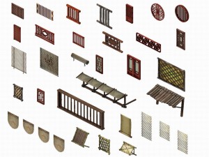 building decoration - window 01 Model 3D