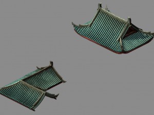 building - decoration - roof 02 3D मॉडल