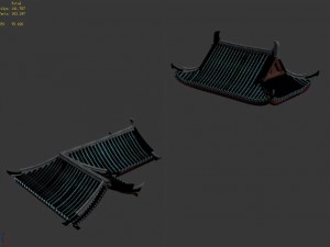 building - decoration - roof 02 3D Модель
