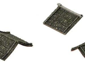 building - decoration - roof 04 3D Model