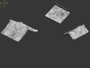building - decoration - roof 04 3D Model