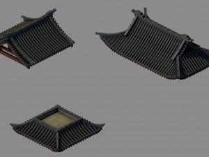 building - decoration - roof 05 3D मॉडल