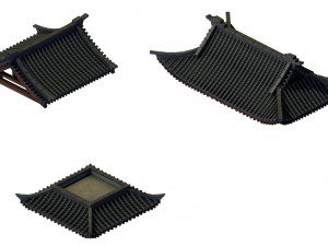 building - decoration - roof 05 3D Model