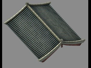 building - decoration - roof 06 3D Model