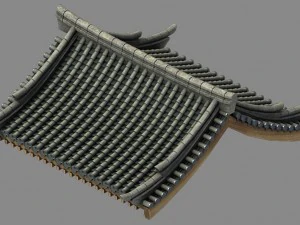 edif&iacute;cio - decora&ccedil;&atilde;o - telhado 08 Modelo 3D