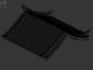 building - decoration - roof 08 Modelo 3D