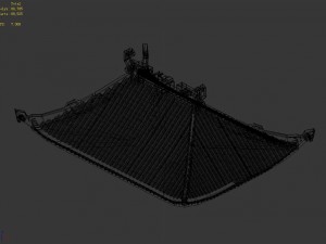 building - decoration - roof 09 Model 3D