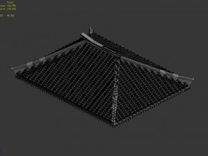 building - decoration - roof 10 3D 모델