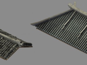 building - decoration - roof 11 Modelo 3D