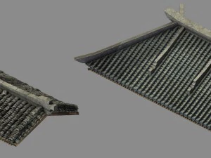 edificio - decorazione - tetto 11 Modello 3D