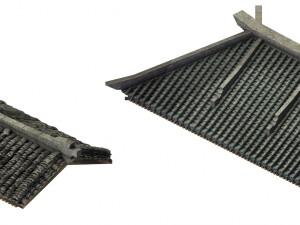 building - decoration - roof 11 Modelo 3D