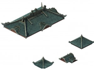 building - decoration - roof 13 3D Model