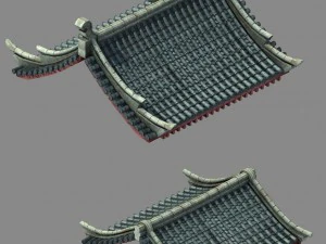 building - decoration - roof 14 3D Model