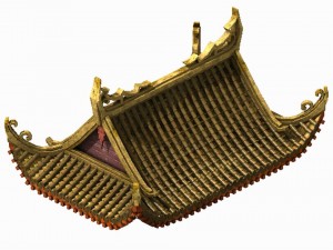 building - decoration - roof 15 Model 3D