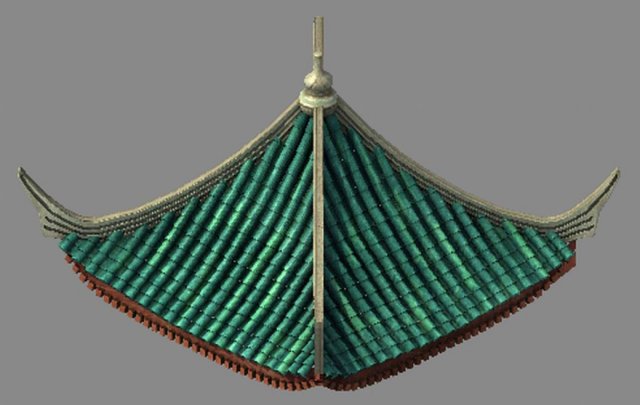 building - decoration - roof 16 Modello 3D .c4d .max .obj .3ds .fbx .stl .blend 
