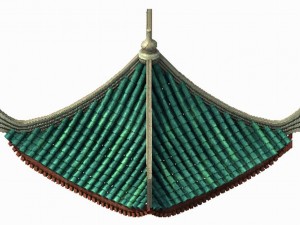 building - decoration - roof 16 Modello 3D