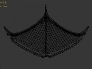 building - decoration - roof 16 Modello 3D