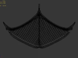 building - decoration - roof 16 3D Model