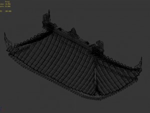 building - decoration - roof 17 Modèle 3D