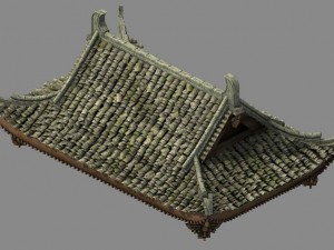building - decoration - roof 18 3D Model
